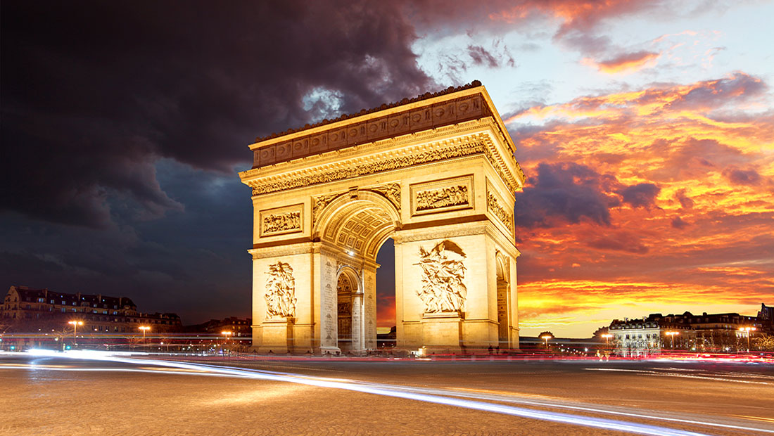 Triumfbågen i Paris